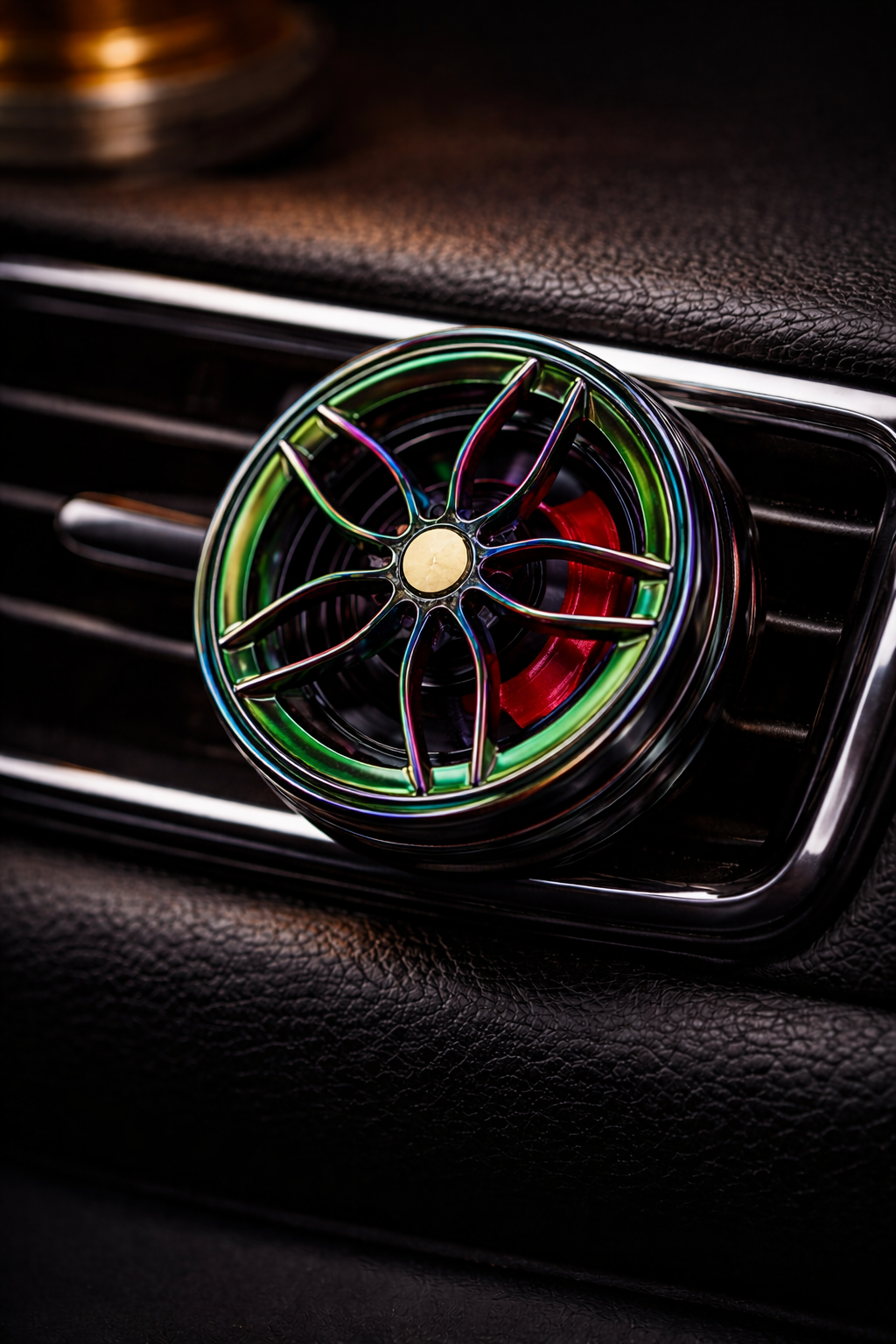 AeroSpin™ Alloy Wheel Car Air Diffuser – Rotating Vent Clip